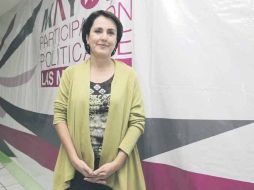 Patricia Mercado estuvo presente en Guadalajara, como parte de un taller del Instituto Electoral y de Participación Ciudadana.  /