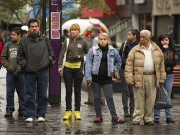 Desde las primeras horas del día se percibieron los efectos del frente frío 31; condiciones que prevalecerán durante el fin de semana.  /