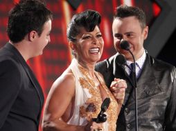 La sorpresa de la entrega fue para Alejandra Guzmán, al ganar la Musa como Solista Femenina Pop. EL UNIVERSAL  /