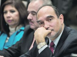 Alejandro Cravioto, secretario de Cultura del estado, durante la glosa el V Informe de Gobierno.  /