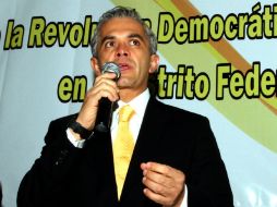 Mancera Espinosa insistió que en su llamado a la unidad no sólo del PRD, sino de toda la izquierda progresista.NTX  /