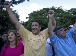 Pablo Pérez Alvarez fue gobernador desde 2008 en Zulia, fue apoyado por los partidos dominantes del país hasta la llegada de Chávez. AP  /