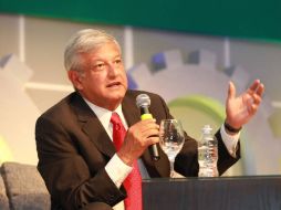 Manuel López Obrador dará a conocer sus 50 puntos del proyecto alternativo de Nación. ARCHIVO  /