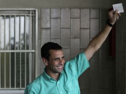 El candidato obtuvo una ventaja de 1 millón de votos frente a su más cercano competidor, el gobernador de Zulia, Pablo Pérez. AP  /