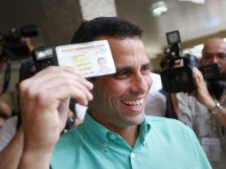 Es militante del partido Primero Justicia prácticamente desde su fundación. REUTERS  /