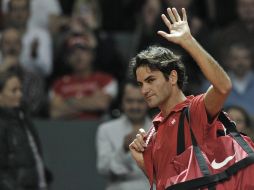 'Gracias a todos los aficionados suizos por su apoyo increíble, leal y fuerte', dice el número tres del ranking mundial de la ATP. AP  /