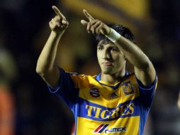 Pulido, de Tigres de la UANL, ha sido también parte de tricolores juveniles. MEXSPORT  /