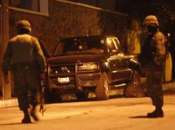 Se presume que los militares acudieron lugar debido a que recibieron una denuncia.  /