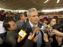 Alberto Cárdenas se dice favorecido por los resultados del proceso en el PAN.  /