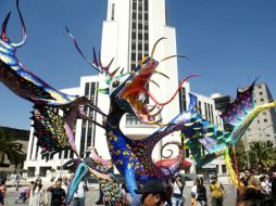 La muestra cuenta con figuras de más de 10 artistas que trabajan en distintas técnicas. AFP  /