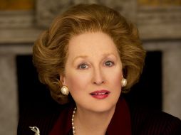 Una transformación impresionante de Meryl Streep y una candidatura más al Óscar este 2012. AP  /