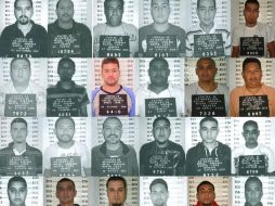 Algúnos de los reos que el pasado domingo escaparon del centro penitenciario. EFE  /