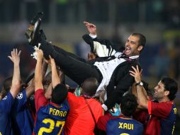 Es deseo del club y de todo su entorno que el entrenador del Barcelona continúe en el equipo. MEXSPORT  /