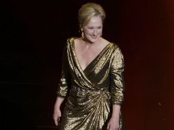 Streep se alzó con el Globo de Oro a la mejor actriz de drama por su papel en este filme. REUTERS  /