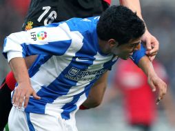 El atacante mexicano se rehusó a jugar en el partido de la selección nacional frente a Colombia. EFE  /