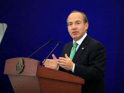 El Presidente Felipe Calderón dijo que mientras las policías estén involucradas con criminales no habrá seguridad. NTX  /