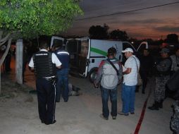 La persona ejecutada fue llevada a la morgue de la Zona Metropolitana de Guadalajara para ser sometido a la necropsia de ley. ARCHIVO  /