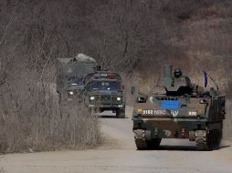 Corea del Sur y EU iniciaron esta semana maniobras conjuntas a pesar de las amenazas de Corea del Norte. EFE  /