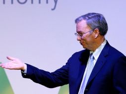 Eric Schmidt, durante una conferencia. REUTERS  /