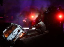 Sitio en el que se registró el enfrentamiento en Sinaloa, el jueves. EFE  /