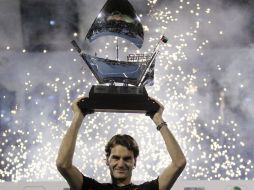 Federer dominó claramente a Murray por 7-5, 6-4 en 1 hora y 36 minutos de juego. REUTERS  /