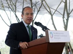 El actual Presidente de México dice que el asunto había sido 'largamente desatendido' por autoridades pasadas. NOTIMEX  /