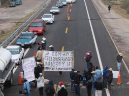 Refirió estar harto de los constantes bloqueos a la ciudad de las diferentes organizaciones. ARCHIVO  /