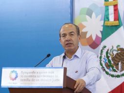 Supuestamente, Calderón habría afirmado que Vázquez Mota tenía cuatro puntos de ventaja.  ARCHIVO  /