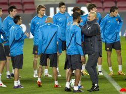 El equipo del Barcelona busca un título más en la Copa del Rey. EFE  /