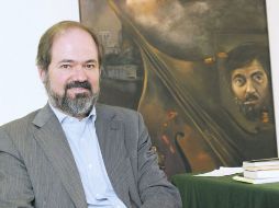 Juan Villoro, ayer en la Casa Cortázar, de la Universidad de Guadalajara.  /