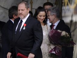 El productor de la cinta (izquierda) declaró que toda su vida ha amado el cine francés. AFP  /