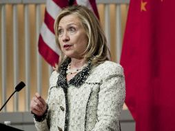 Clinton aplaudió el liderazgo de China en asuntos como el combate a la piratería y la recuperación económica mundial. AFP  /