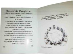 Imagen de una ''guía'' sobre el comportamiento que deben guardar los integrantes de este grupo criminal. ARCHIVO  /