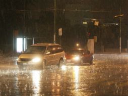 Protección Civil capitalina indicó que como resultado de la lluvia se reportaron dos encharcamientos de consideración.  /