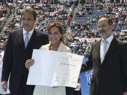 El vocero del PAN atribuyó el ''vacío'' al retraso de la candidata porque ''muchas personas querían saludarla''. ARCHIVO  /