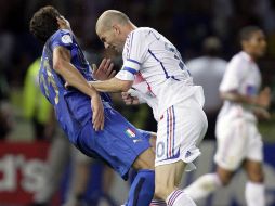 El juego del cabezazo en 2006, fue el último que oficialmente jugó Zidane. REUTERS  /