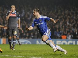 Branislav Ivanovic metió al Chelsea a los Cuartos de final con un golazo en tiempo extra. REUTERS  /