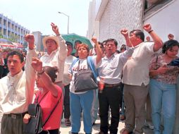 El CNTE llegó al acuerdo de no acercarse a Los Pinos ni a la Segob, según autoridades del DF. ARCHIVO  /