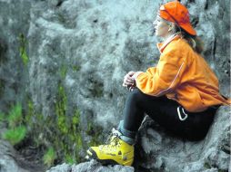 Karla Wheelock, primera mexicana en conquistar la cima del Everest por la ruta Norte. ESPECIAL  /