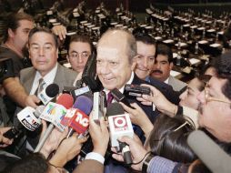 Romero Deschamps aspira a convertirse en legislador priista en septiembre. ARCHIVO  /