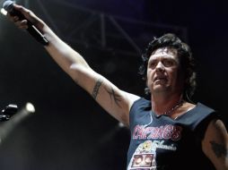 Saúl Hernández, vocalista de la banda de rock Caifanes. NTX  /