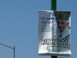 Cartel de bienvenida en una calle de León. ARCHIVO  /