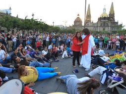 La realización de la obra se da en el contexto previo a la visita del Pontífice romano a México.  /