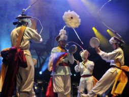 La muestra presenta la agrupación artística Namsadang, nombrada Patrimonio Cultural Tangible de la Humanidad por la UNESCO. EFE  /