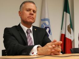 El dirigente de la Coparmex en Jalisco, Óscar Benavides dijo que se instalarán mesas de trabajo en no más de 15 días. ARCHIVO  /