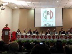 Beatriz Paredes recibió hoy su constancia como candidata. NTX  /