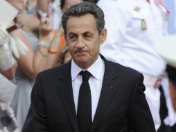 Nicolas Sarkozy participa en los comicios y va por la reelección. ARCHIVO  /