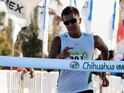 Sánchez es uno de los mejores marchistas de 20 kilómetros de la temporada 2011. MEXSPORT  /