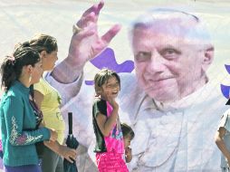 TERMINA LA ESPERA. Esta tarde llegará a Guanajuato el Papa Benedicto XVI, en una visita pastoral de cuatro días.AFP  /
