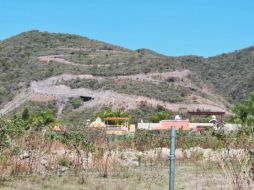 El Programa de Desarrollo Urbano de Chapala avala la construcción de hoteles y áreas de servicio en el cerro El Travesaño.  /